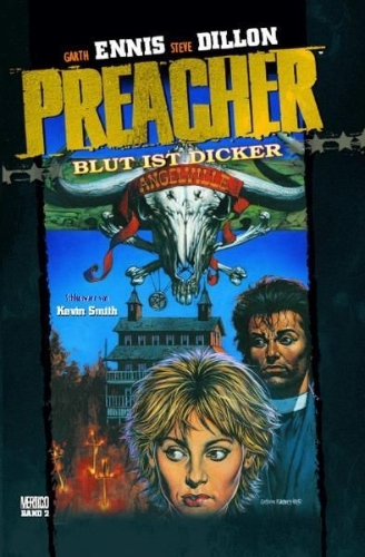Buchcover und Innenansicht für das Buch: Preacher 02 - Blut ist Dicker