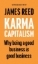 Buchcover und Innenansicht für das Buch: Karma Capitalism
