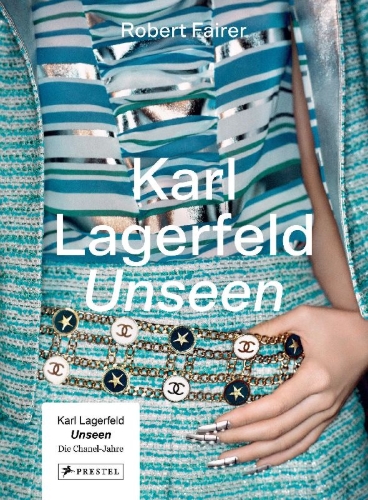 Buchcover und Innenansicht für das Buch: KARL LAGERFELD UNSEEN: THE CHANEL YEARS