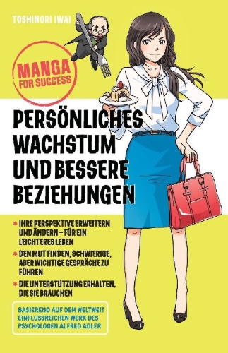 Buchcover und Innenansicht für das Buch: Manga for Success - Persönliches Wachstum und bessere Beziehungen