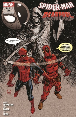 Buchcover und Innenansicht für das Buch: Thompson, R: Spider-Man/Deadpool