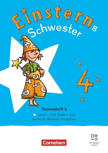 Buchcover und Innenansicht für das Buch: Einsterns Schwester 4. Schuljahr. Themenheft 4 - Lesen - Leihmaterial