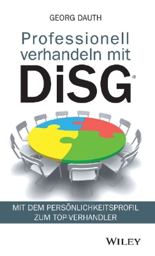 Buchcover und Innenansicht für das Buch: Professionell verhandeln mit DiSG®