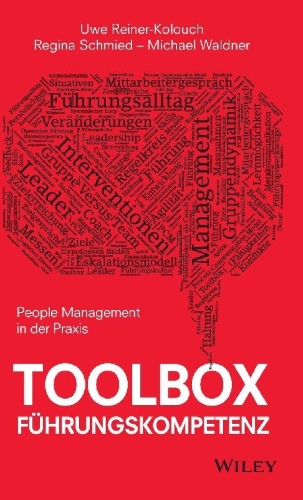 Buchcover und Innenansicht für das Buch: Toolbox Führungskompetenz