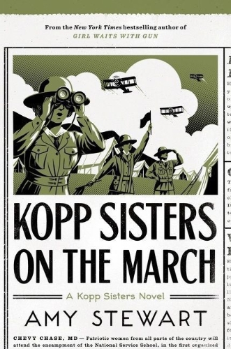 Buchcover und Innenansicht für das Buch: Kopp Sisters on the March