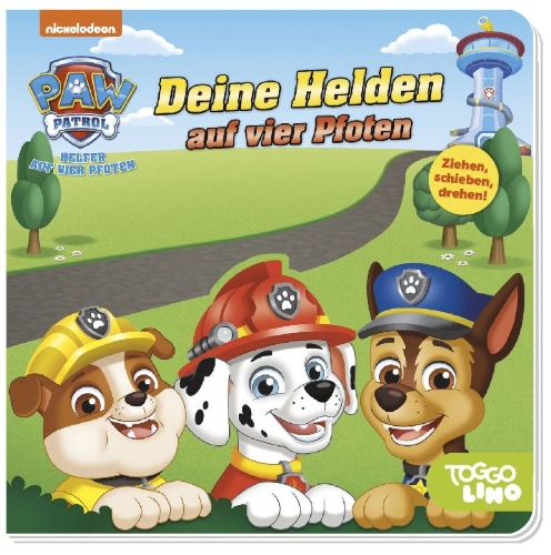 Buchcover und Innenansicht für das Buch: Paw Patrol: Pawsome Heroes!