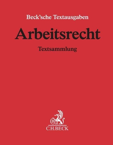 Buchcover und Innenansicht für das Buch: Arbeitsrecht (mit Fortsetzungsnotierung). Inkl. 152. Ergänzungslieferung