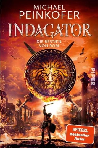 Buchcover und Innenansicht für das Buch: Indagator - Die Bestien von Rom