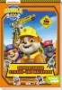 Buchcover und Innenansicht für das Buch: Rubble & Crew: Superstarker Sticker- und Malspaß