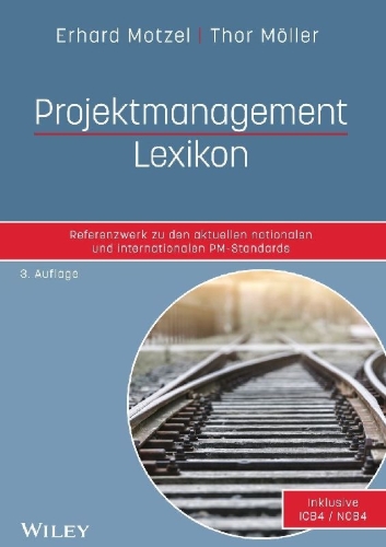 Buchcover und Innenansicht für das Buch: Projektmanagement Lexikon
