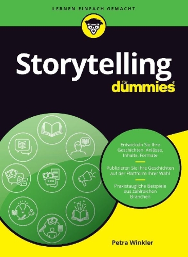 Buchcover und Innenansicht für das Buch: Storytelling für Dummies