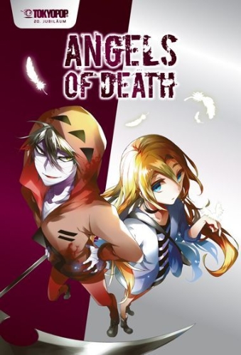Buchcover und Innenansicht für das Buch: Jubiläumsedition: Angels of Death 01