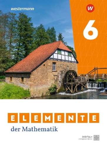 Buchcover und Innenansicht für das Buch: Elemente der Mathematik SI. Schlbuch 6. Für Nordrhein-Westfalen