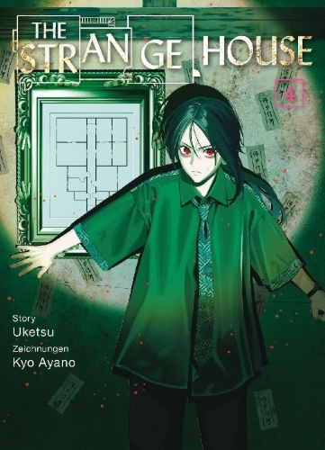 Buchcover und Innenansicht für das Buch: The Strange House 04