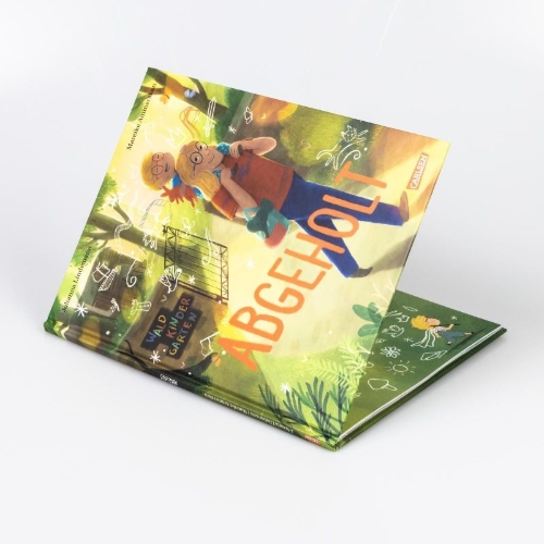 Buchcover und Innenansicht für das Buch: Abgeholt!