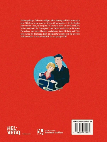 Buchcover und Innenansicht für das Buch: Sudetenlove