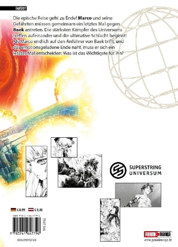 Buchcover und Innenansicht für das Buch: Super String: Marco Polos Reise ins Multiversum 04