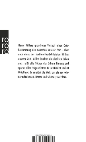 Buchcover und Innenansicht für das Buch: Wendekreis des Steinbocks