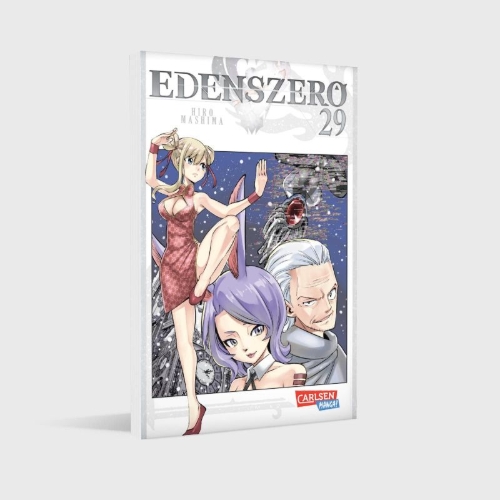Buchcover und Innenansicht für das Buch: Edens Zero
