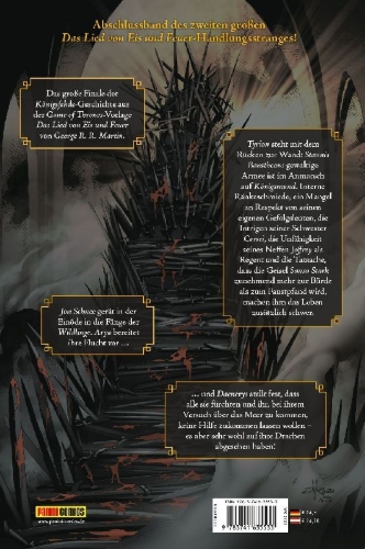 Buchcover und Innenansicht für das Buch: A Clash of Kings: The Graphic Novel: Volume 3