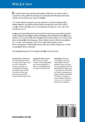 Buchcover und Innenansicht für das Buch: Umweltchemie