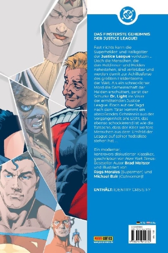 Buchcover und Innenansicht für das Buch: Identity Crisis #1-#7