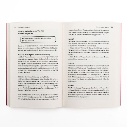 Buchcover und Innenansicht für das Buch: Weil du kannst
