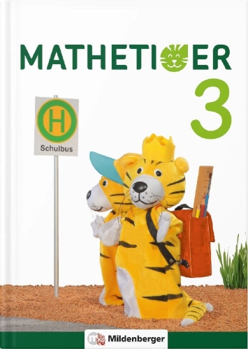 Buchcover und Innenansicht für das Buch: Mathetiger 3 - Buchausgabe - Neubearbeitung