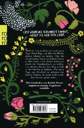 Buchcover und Innenansicht für das Buch: The Last Days of Rabbit Hayes
