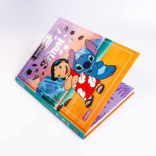 Buchcover und Innenansicht für das Buch: Disney Silver-Edition: STITCH (Geschichten mit Lilo & Stitch)