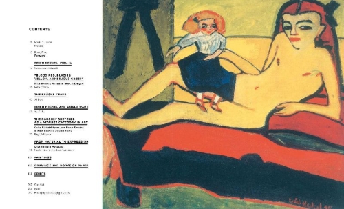 Buchcover und Innenansicht für das Buch: Erich Heckel