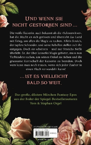 Buchcover und Innenansicht für das Buch: Deadly Ever After - Blut und Schnee
