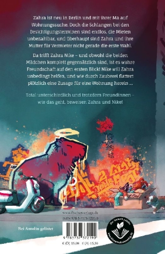 Buchcover und Innenansicht für das Buch: Rappel im Karton