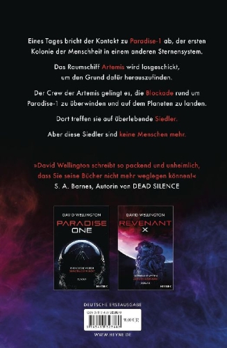 Buchcover und Innenansicht für das Buch: Revenant X
