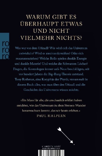Buchcover und Innenansicht für das Buch: A Little Book About the Big Bang