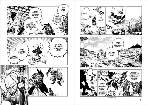 Buchcover und Innenansicht für das Buch: Isekai Samurai