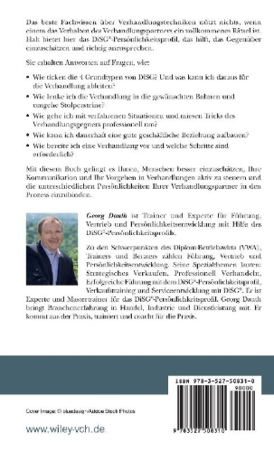 Buchcover und Innenansicht für das Buch: Professionell verhandeln mit DiSG®