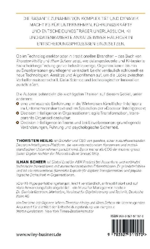 Buchcover und Innenansicht für das Buch: Decision Intelligence