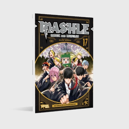 Buchcover und Innenansicht für das Buch: Mashle