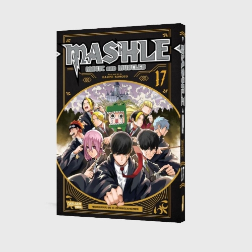 Buchcover und Innenansicht für das Buch: Mashle