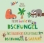 Buchcover und Innenansicht für das Buch: Kleine bunte Welt - Dschungel & Safari