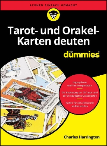 Buchcover und Innenansicht für das Buch: Tarot- und Orakelkarten deuten für Dummies