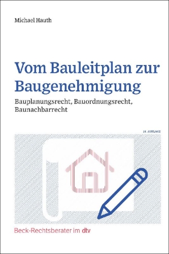 Buchcover und Innenansicht für das Buch: Vom Bauleitplan zur Baugenehmigung