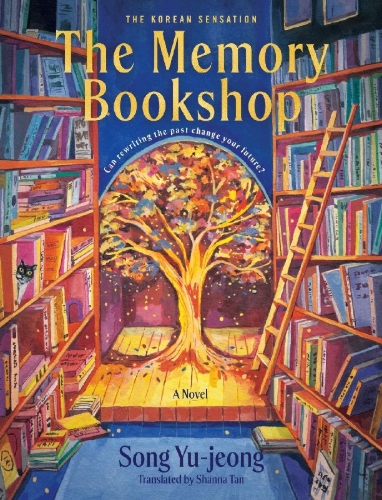 Buchcover und Innenansicht für das Buch: The Memory Bookshop