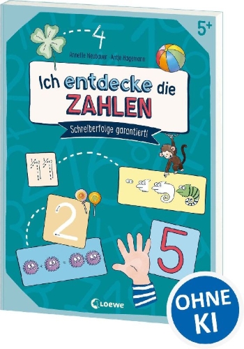 Buchcover und Innenansicht für das Buch: Ich entdecke die Zahlen