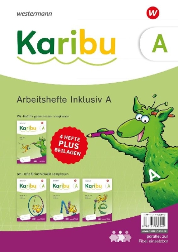Buchcover und Innenansicht für das Buch: Karibu. Arbeitshefte Inklusion A 4 Hefte im Paket (Wir-Hefte und Ich-Hefte) plus Beilagen