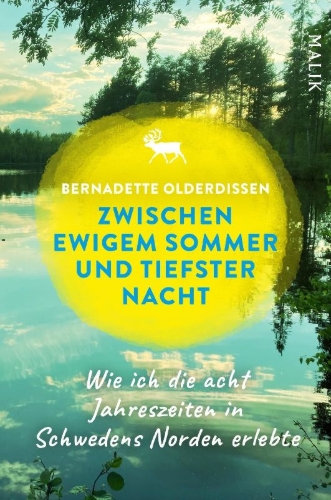 Buchcover und Innenansicht für das Buch: Zwischen ewigem Sommer und tiefster Nacht