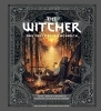 Buchcover und Innenansicht für das Buch: The Witcher Official Cookbook: Provisions, Fare, and Culinary Tales from Travels Across the Continent