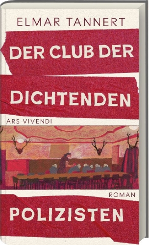 Buchcover und Innenansicht für das Buch: Der Club der dichtenden Polizisten