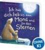 Buchcover und Innenansicht für das Buch: I Love You To the Moon and Back